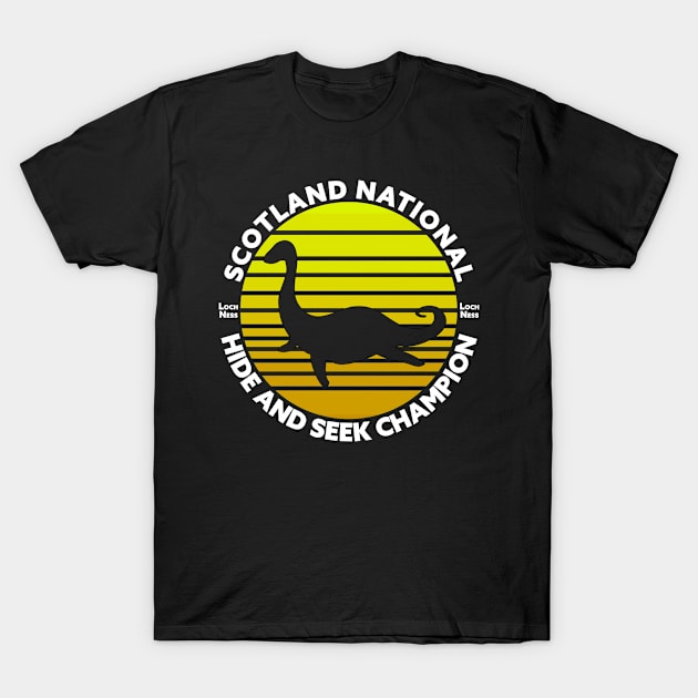 Scotland Hide and Seek Champion T-Shirt by Alba Graphics